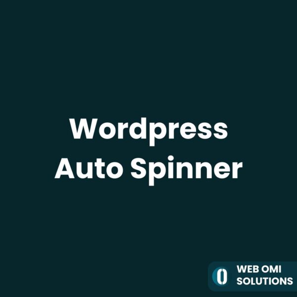 Wordpress Auto Spinner - Articles Rewriter